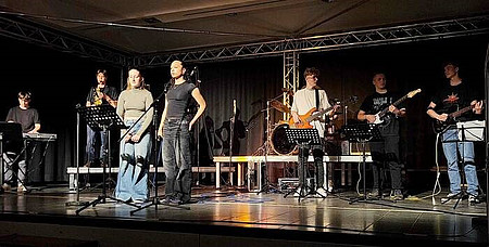 Schulband No. 1 der IGS Oyten - Foto Copyright Woelki